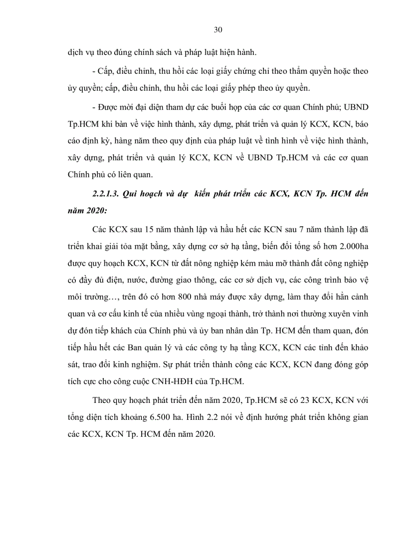 image for page Một số giải pháp phát triển khu chế xuất và khu công nghiệp Tp Hồ Chí Minh đến năm 2020