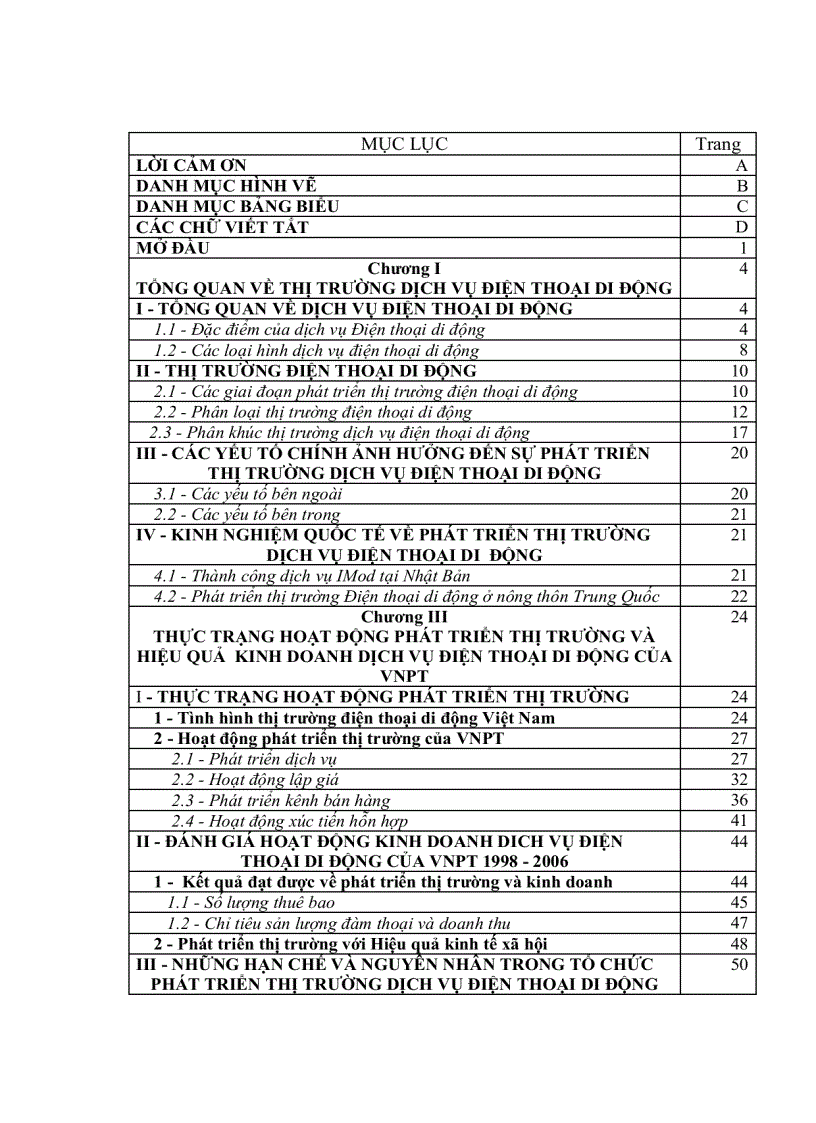 image for page Một số giải pháp phát triển thị trường dịch vụ điện thoại di động của Tập đoàn Bưu chính Viễn thông Việt Nam đến năm 2015