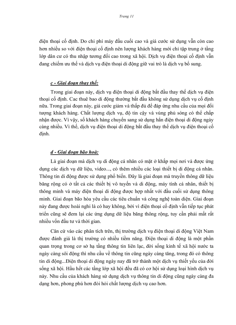 image for page Một số giải pháp phát triển thị trường dịch vụ điện thoại di động của Tập đoàn Bưu chính Viễn thông Việt Nam đến năm 2015