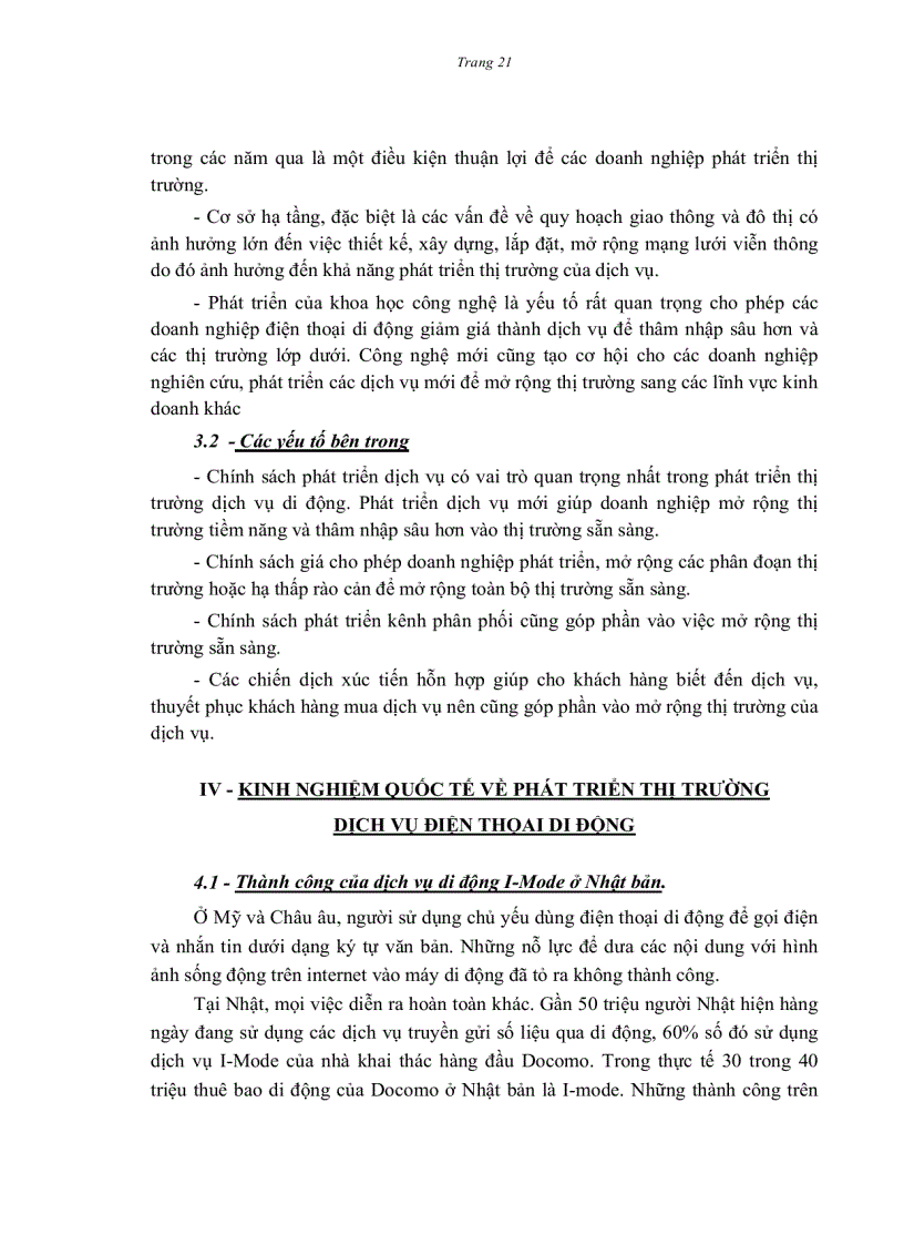 image for page Một số giải pháp phát triển thị trường dịch vụ điện thoại di động của Tập đoàn Bưu chính Viễn thông Việt Nam đến năm 2015