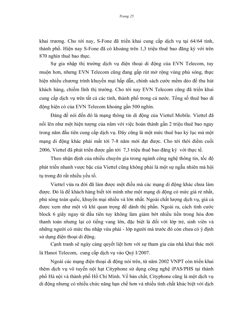 image for page Một số giải pháp phát triển thị trường dịch vụ điện thoại di động của Tập đoàn Bưu chính Viễn thông Việt Nam đến năm 2015