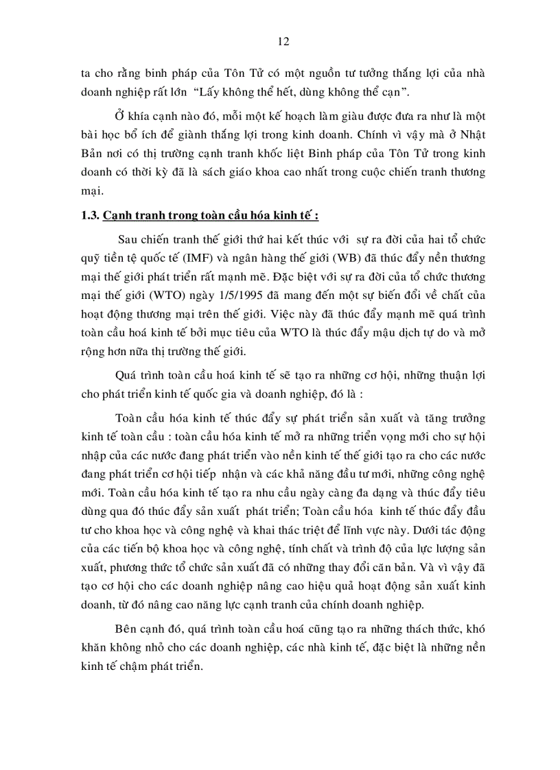 image for page Giải pháp nâng cao năng lực cạnh tranh của Công ty Cổ phần sữa Việt Nam Vinamilk đến năm 2010