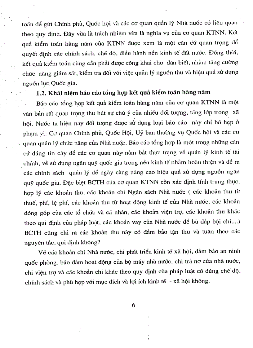 image for page Hoàn thiện nội dung phương pháp lập và công bố báo cáo tổng hợp kết quả kiểm toán hàng năm của kiểm toán Nhà nước