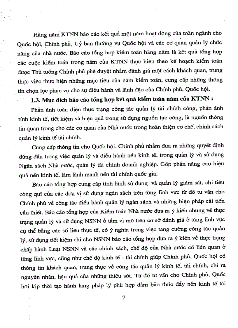 image for page Hoàn thiện nội dung phương pháp lập và công bố báo cáo tổng hợp kết quả kiểm toán hàng năm của kiểm toán Nhà nước