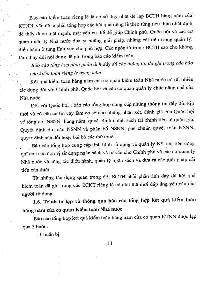 image for page Hoàn thiện nội dung phương pháp lập và công bố báo cáo tổng hợp kết quả kiểm toán hàng năm của kiểm toán Nhà nước