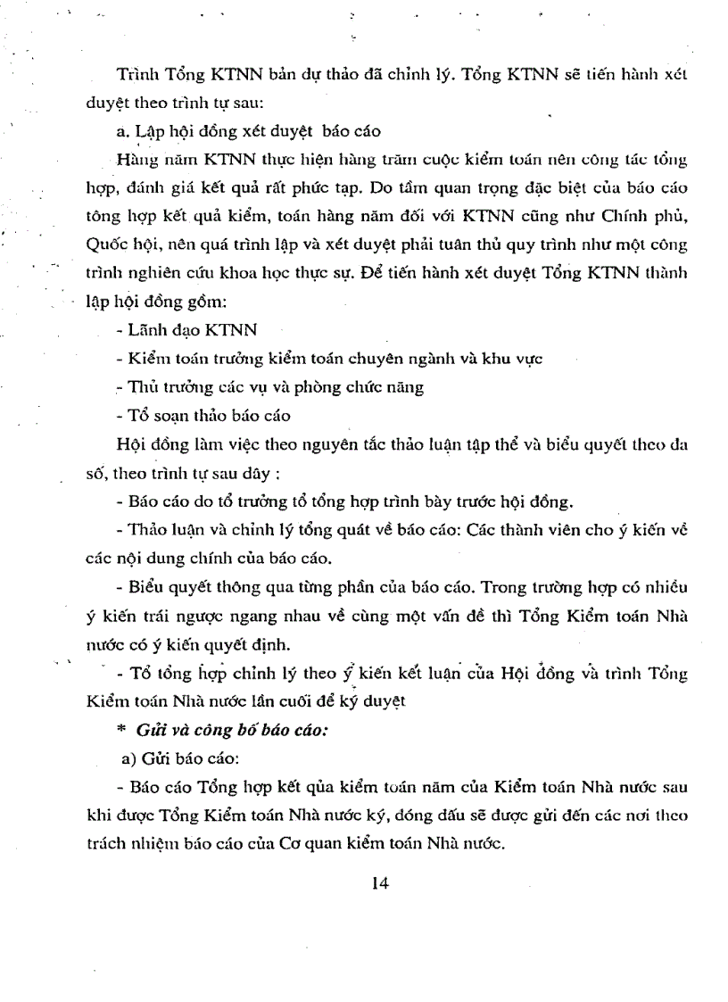 image for page Hoàn thiện nội dung phương pháp lập và công bố báo cáo tổng hợp kết quả kiểm toán hàng năm của kiểm toán Nhà nước