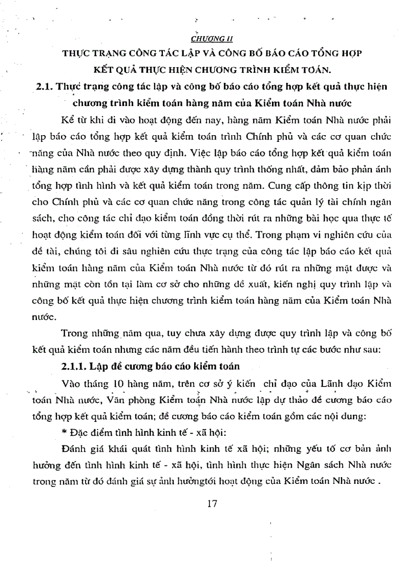 image for page Hoàn thiện nội dung phương pháp lập và công bố báo cáo tổng hợp kết quả kiểm toán hàng năm của kiểm toán Nhà nước