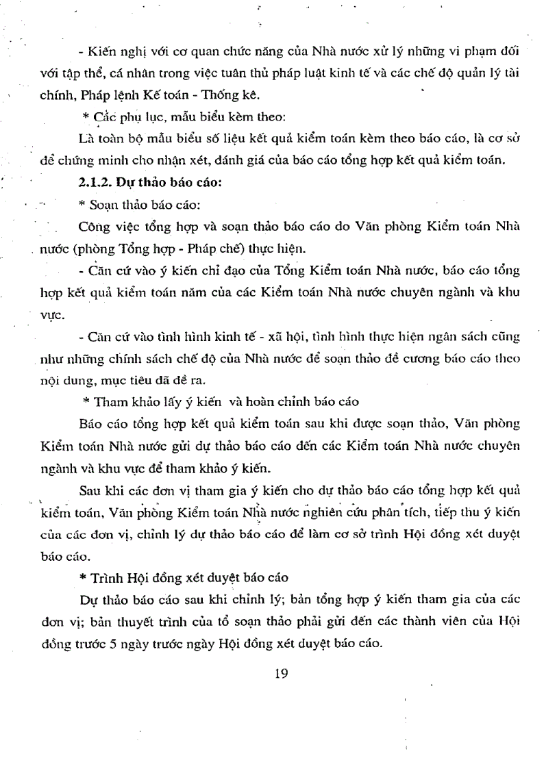 image for page Hoàn thiện nội dung phương pháp lập và công bố báo cáo tổng hợp kết quả kiểm toán hàng năm của kiểm toán Nhà nước