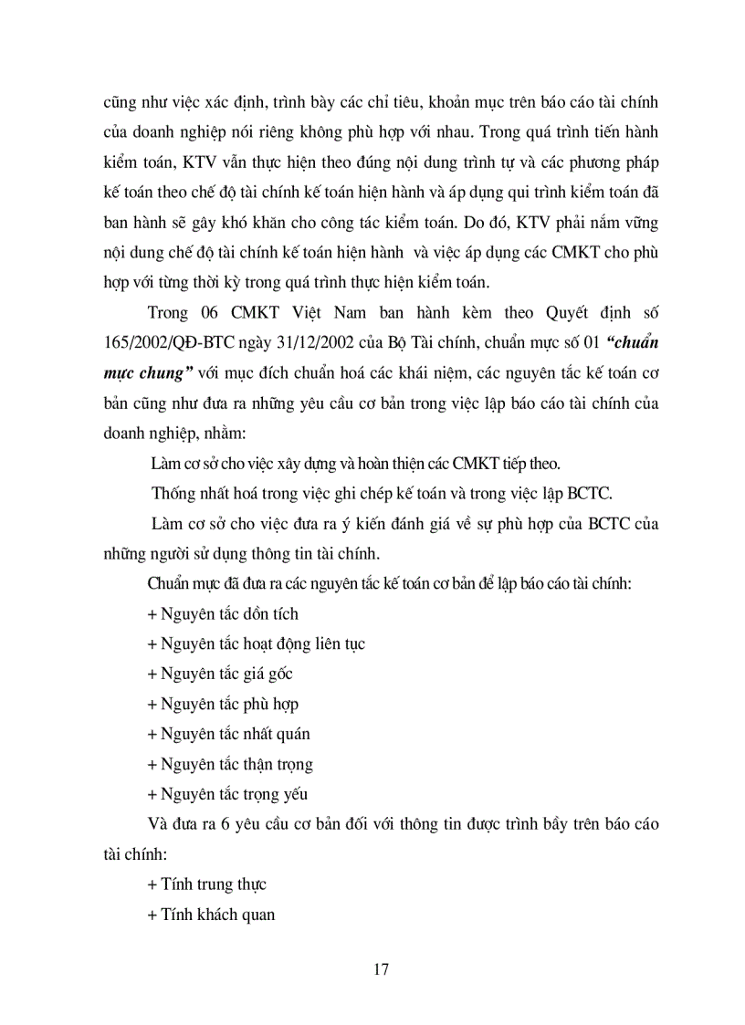 image for page Những chuẩn mực của kế toán Việt Nam đến kiểm toán báo cáo tài chính doanh nghiệp nhà nước và yêu cầu hoàn thiện nội dung quy trình kiểm toán báo cáo tài chính DNNN của kiểm toán nhà nước
