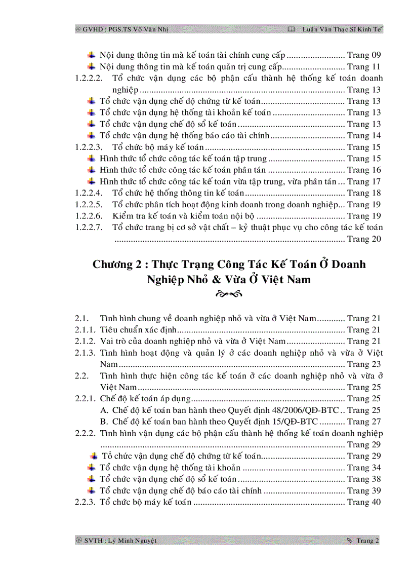 image for page Tổ chức công tác kế toán tại các doanh nghiệp nhỏ và vừa ở Việt Nam