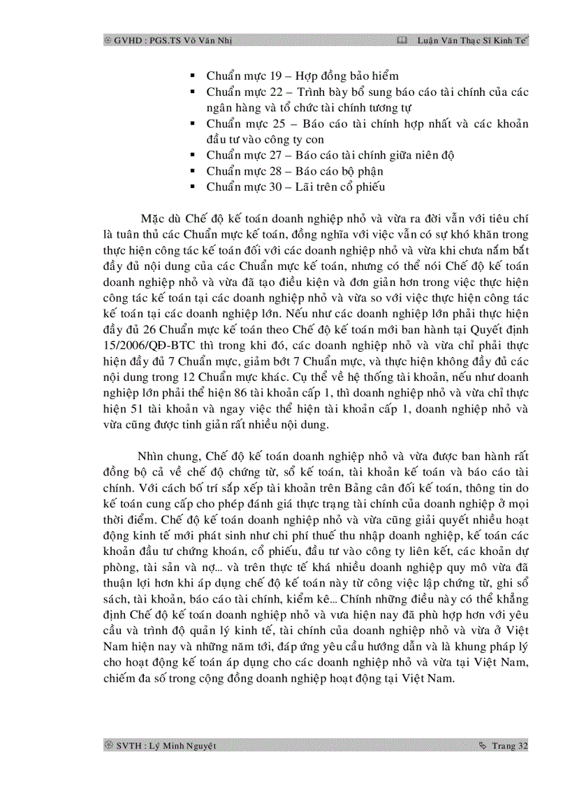 image for page Tổ chức công tác kế toán tại các doanh nghiệp nhỏ và vừa ở Việt Nam