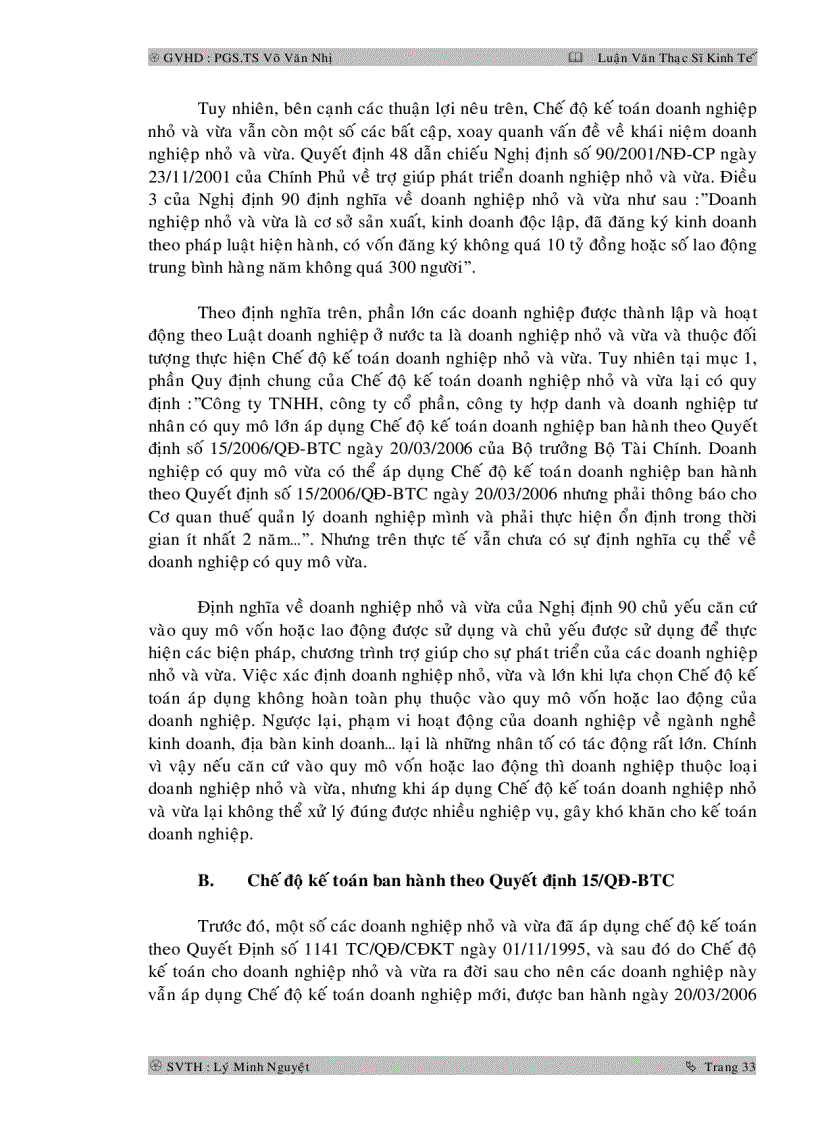 image for page Tổ chức công tác kế toán tại các doanh nghiệp nhỏ và vừa ở Việt Nam
