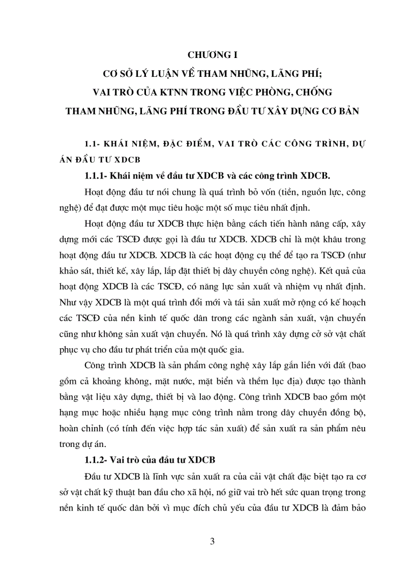 image for page Thực trạng về tham nhũng lãng phí trong các chương trình dự án đầu tư xây dựng bằng vốn ngân sách và các giải pháp đề ra đối với kiểm toán nhà nước