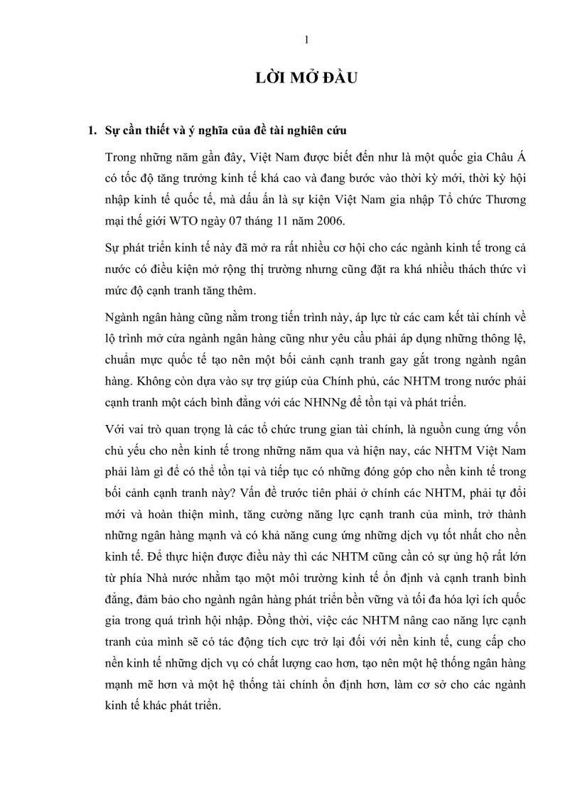 image for page Chiến lược nâng cao năng lực cạnh tranh của các ngân hàng thương mại Việt Nam góp phần phát triển kinh tế trong thời kì hội nhập