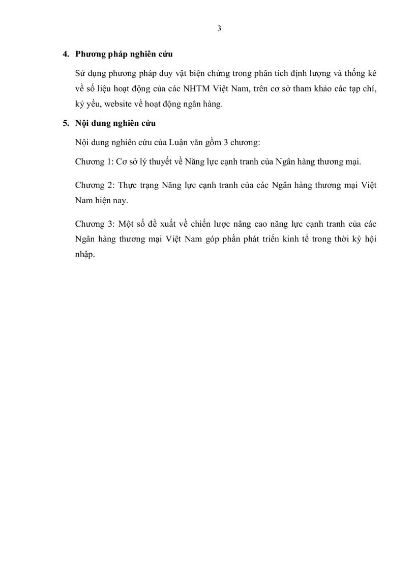 image for page Chiến lược nâng cao năng lực cạnh tranh của các ngân hàng thương mại Việt Nam góp phần phát triển kinh tế trong thời kì hội nhập