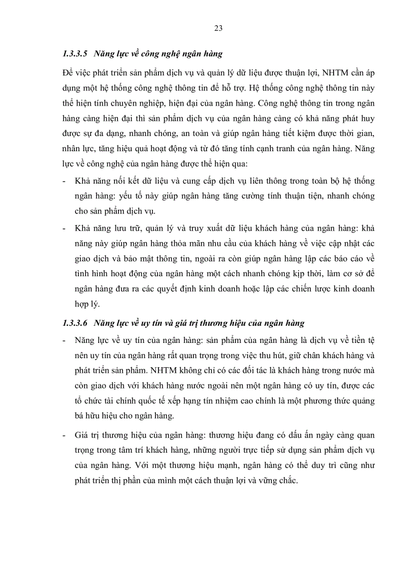 image for page Chiến lược nâng cao năng lực cạnh tranh của các ngân hàng thương mại Việt Nam góp phần phát triển kinh tế trong thời kì hội nhập