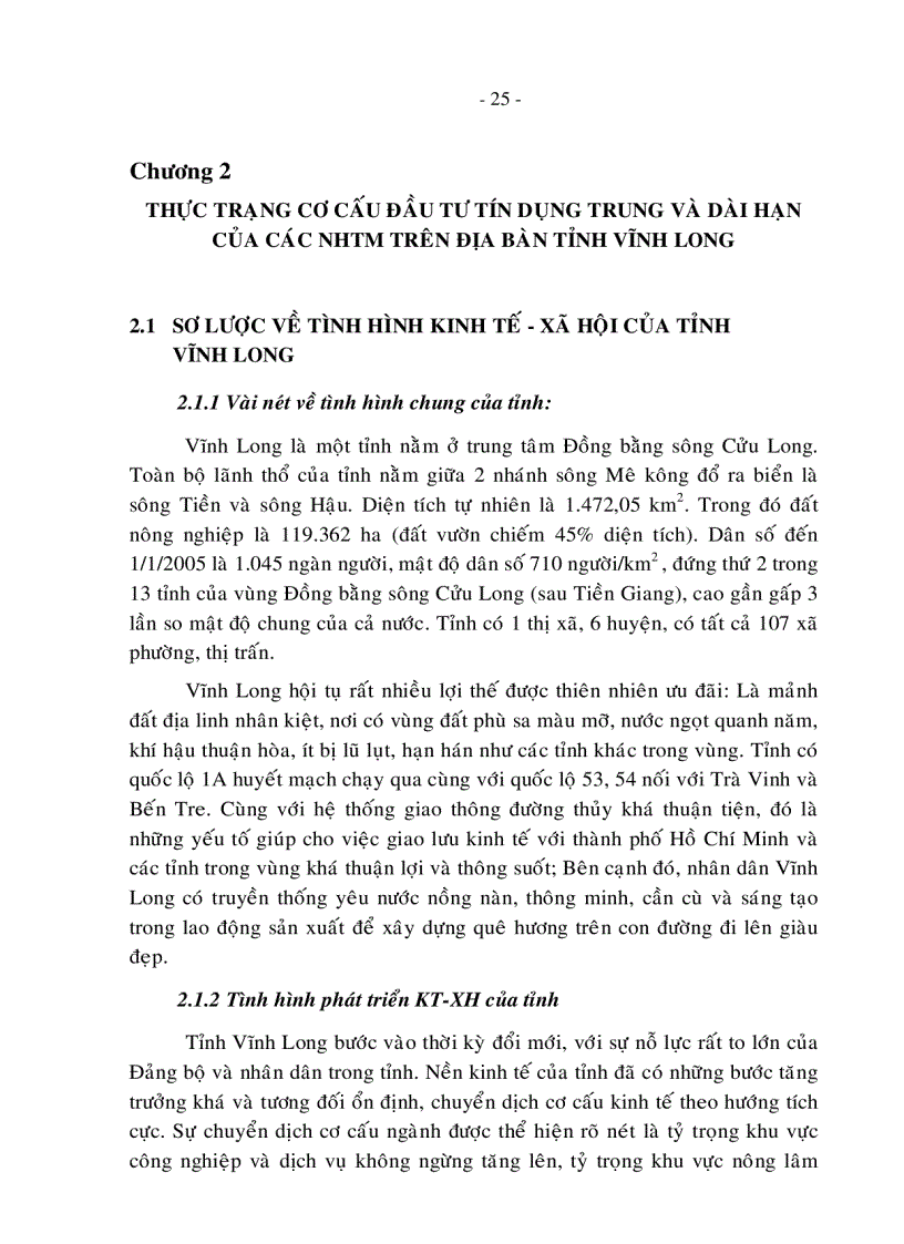 image for page Chuyển đổi cơ cấu tín dụng trung và dài hạn của các ngân hàng thương mại trên địa bàn tỉnh Vĩnh Long để thúc đẩy kinh tế địa phương phát triển