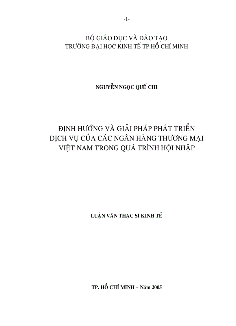 image for page Định hướng và giải pháp phát triển dịch vụ của các ngân hàng thương mại Việt Nam trong quá trình hội nhập