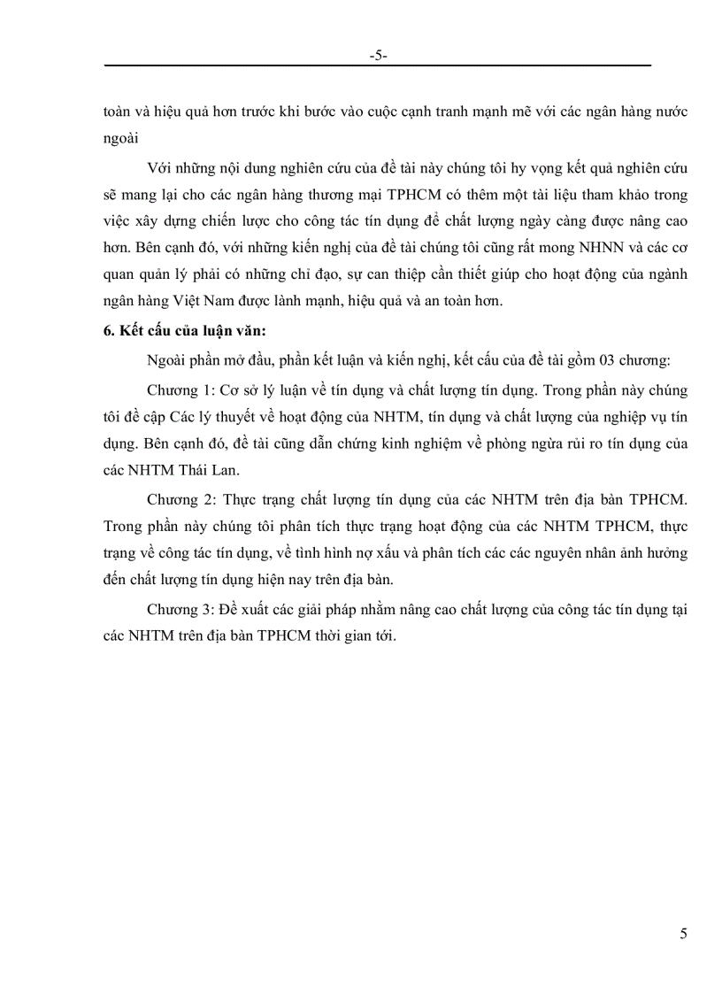 image for page Giải pháp nâng cao chất lượng tín dụng của các NHTM trên địa bàn TP HCM