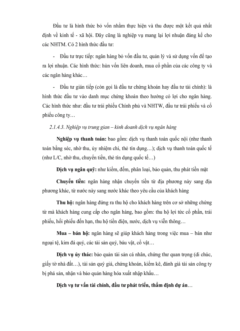 image for page Giải pháp nâng cao hiệu quả tín dụng của Ngân hàng Thương mại đối với các doanh nghiệp vừa và nhỏ trên địa bàn TP HCM giai đoạn 2006 2010