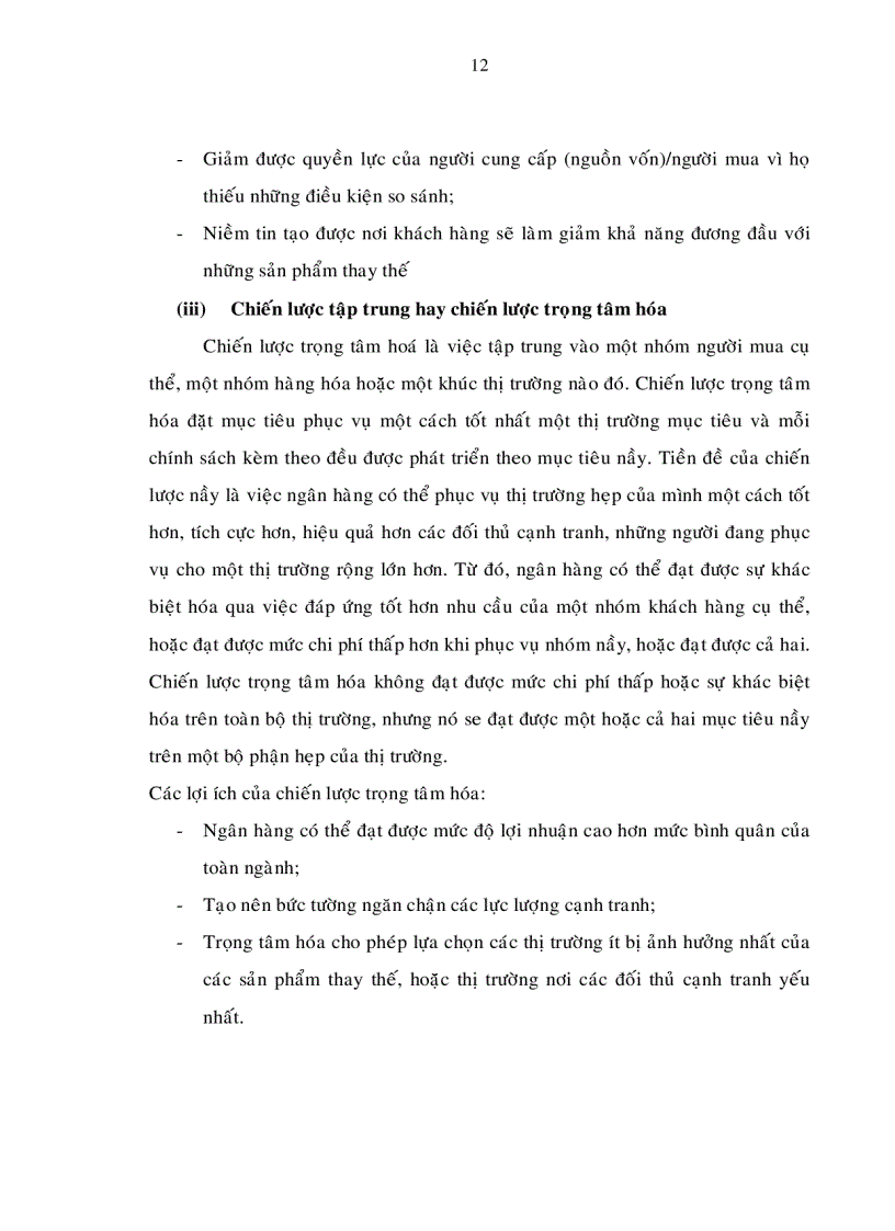 image for page Giải pháp xây dựng chiến lược cạnh tranh của các Ngân hàng Thương mại Cổ phần trên địa bàn Tp Hồ Chí Minh