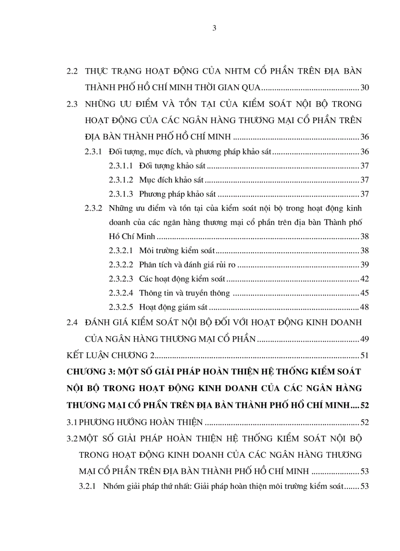 image for page Hoàn thiện hệ thống kiểm soát nội bộ trong hoạt động kinh doanh của các ngân hàng thương mại cổ phần trên địa bàn Thành phố Hồ Chí Minh