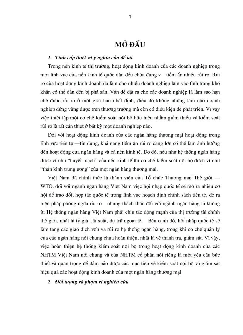 image for page Hoàn thiện hệ thống kiểm soát nội bộ trong hoạt động kinh doanh của các ngân hàng thương mại cổ phần trên địa bàn Thành phố Hồ Chí Minh