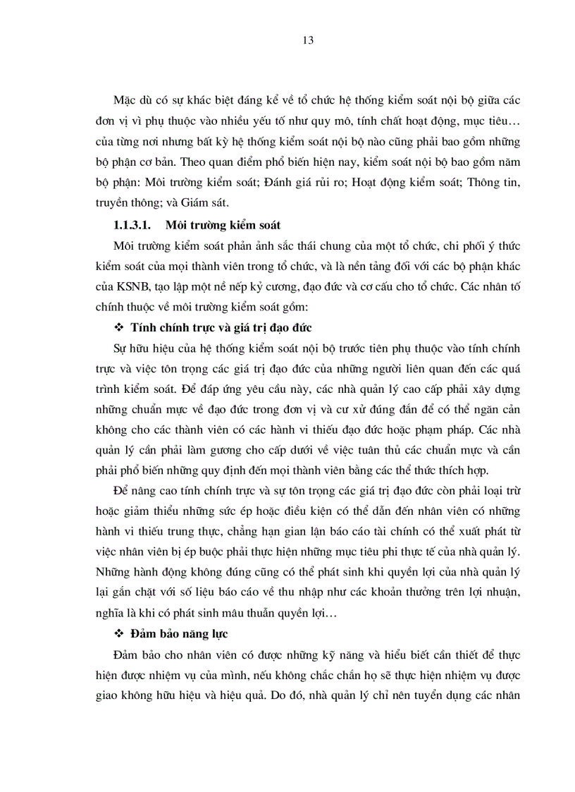 image for page Hoàn thiện hệ thống kiểm soát nội bộ trong hoạt động kinh doanh của các ngân hàng thương mại cổ phần trên địa bàn Thành phố Hồ Chí Minh