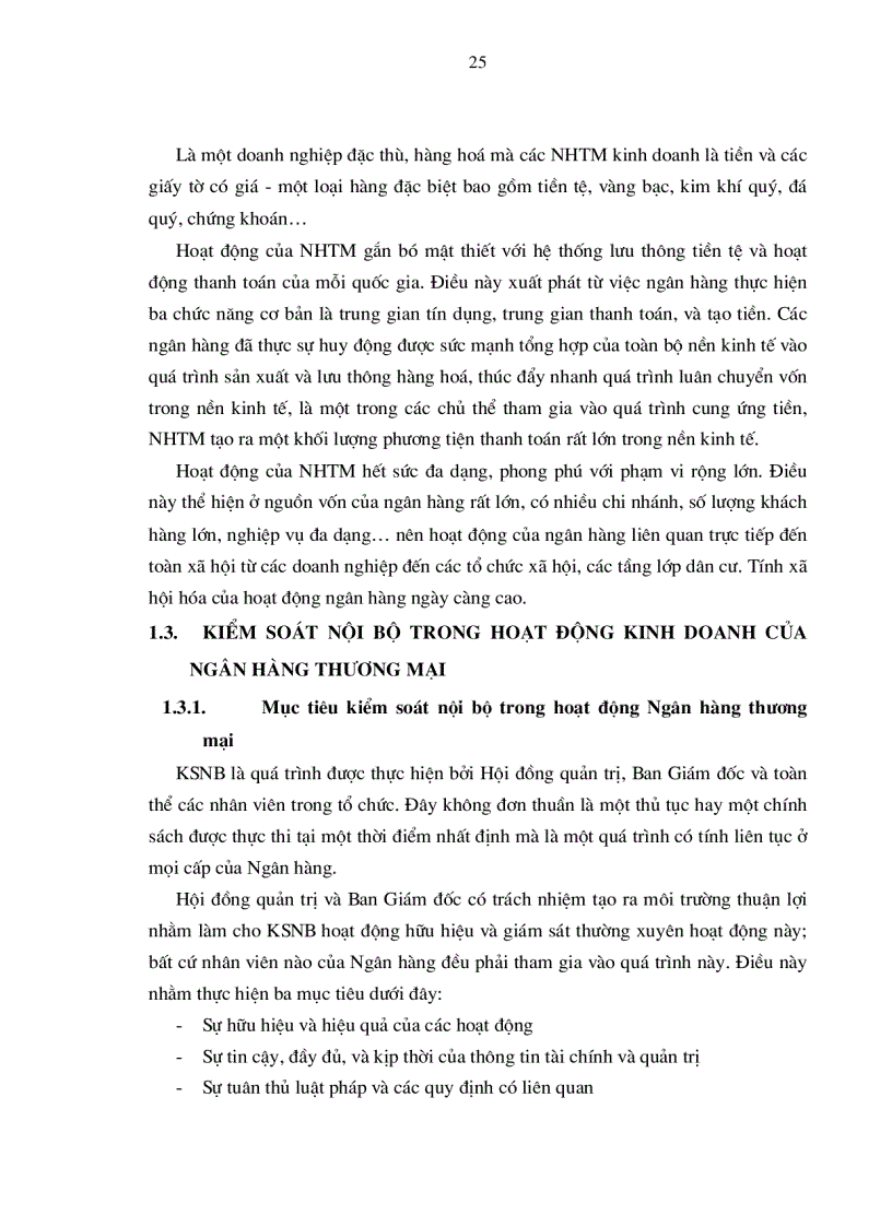 image for page Hoàn thiện hệ thống kiểm soát nội bộ trong hoạt động kinh doanh của các ngân hàng thương mại cổ phần trên địa bàn Thành phố Hồ Chí Minh