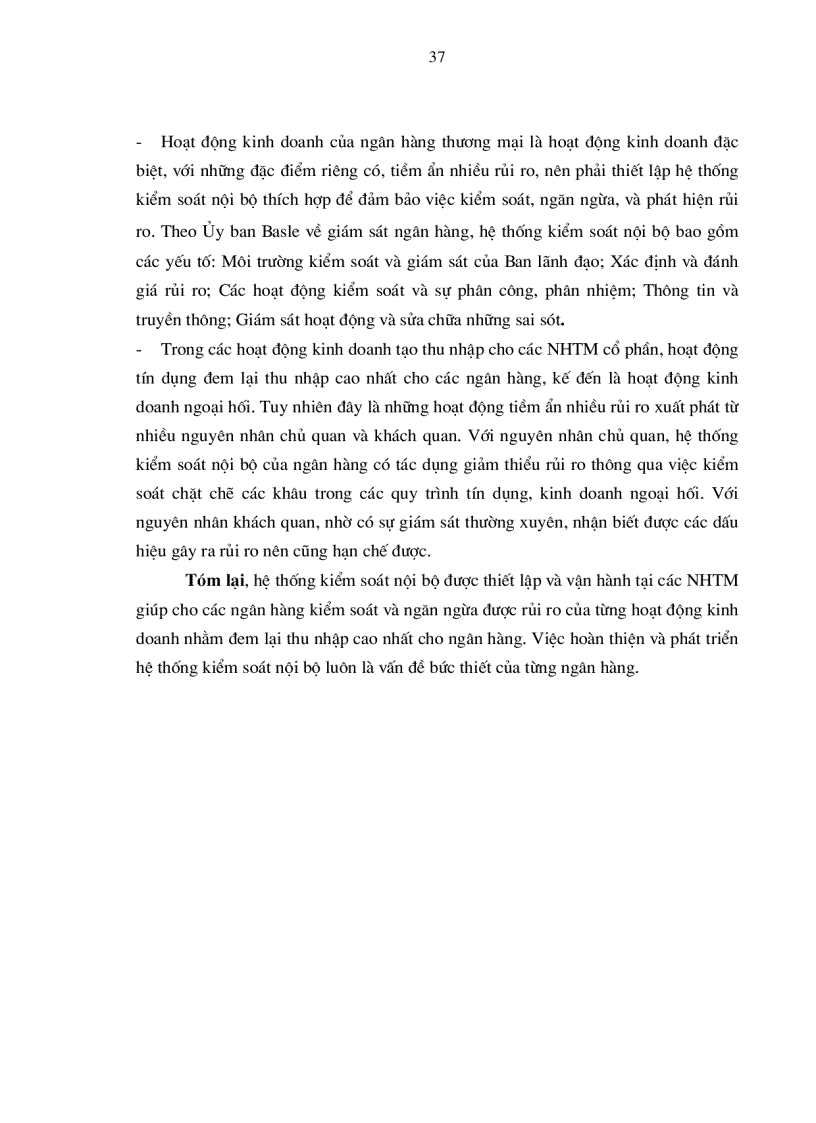 image for page Hoàn thiện hệ thống kiểm soát nội bộ trong hoạt động kinh doanh của các ngân hàng thương mại cổ phần trên địa bàn Thành phố Hồ Chí Minh