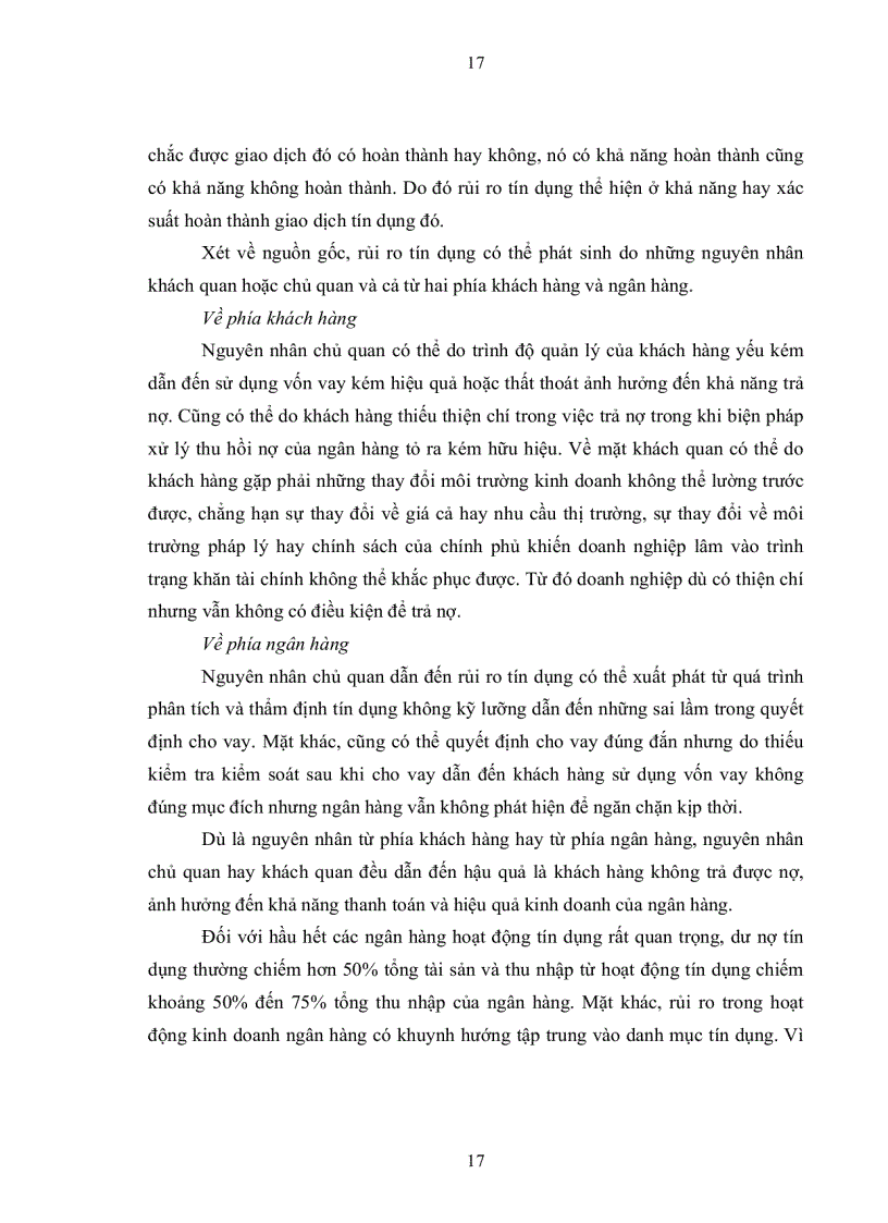 image for page Hoàn thiện hệ thống xếp hạng tín dụng nội bộ để góp phần nâng cao hiệu quả quản trị rủi ro tín dụng