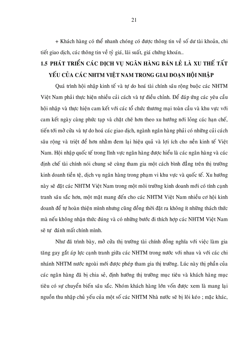 image for page Một số giải pháp chủ yếu góp phần phát triển dịch vụ Ngân hàng bán lẻ tại Ngân hàng Ngoại thương Việt Nam trong giai đoạn hội nhập kinh tế Quốc tế