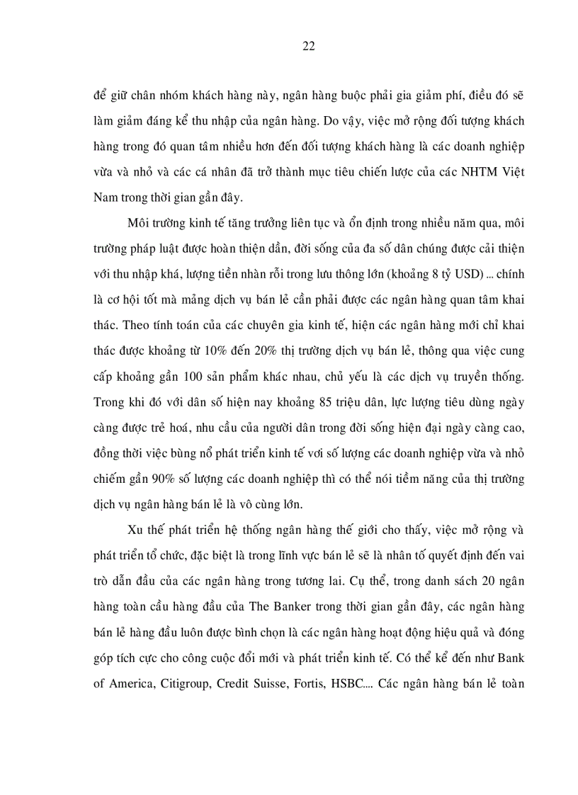 image for page Một số giải pháp chủ yếu góp phần phát triển dịch vụ Ngân hàng bán lẻ tại Ngân hàng Ngoại thương Việt Nam trong giai đoạn hội nhập kinh tế Quốc tế
