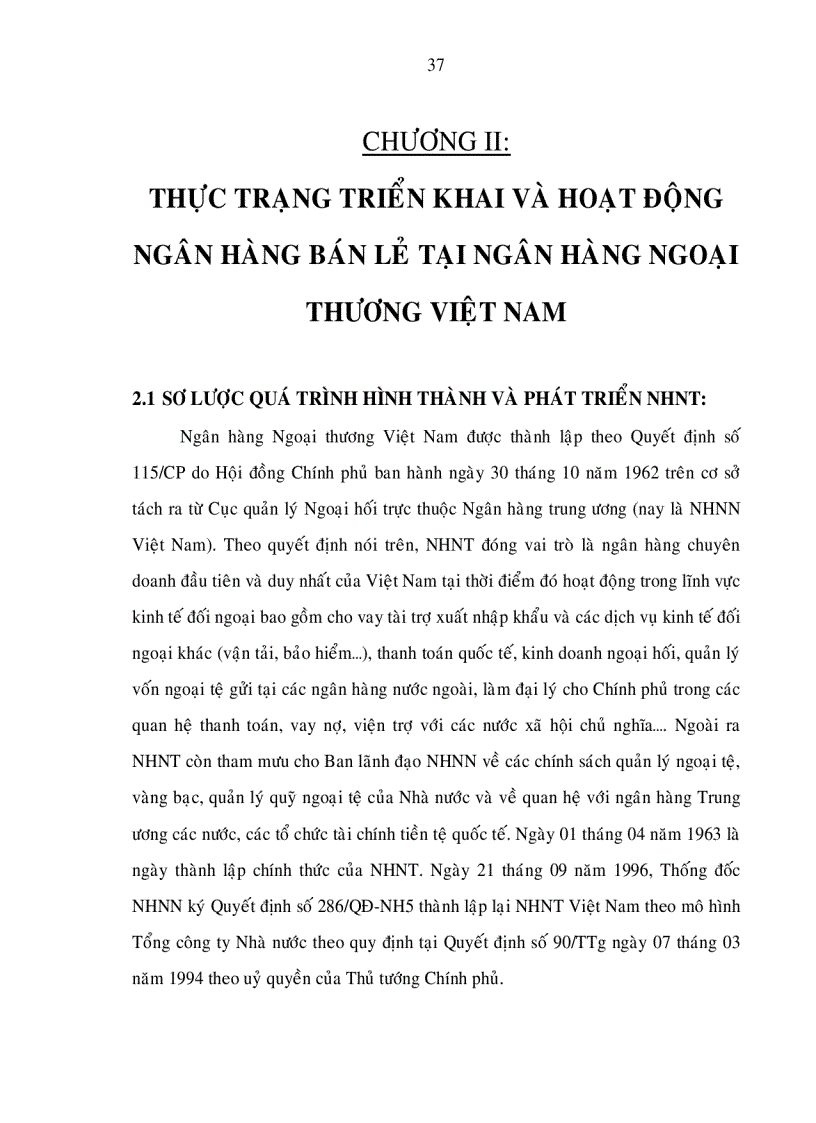 image for page Một số giải pháp chủ yếu góp phần phát triển dịch vụ Ngân hàng bán lẻ tại Ngân hàng Ngoại thương Việt Nam trong giai đoạn hội nhập kinh tế Quốc tế