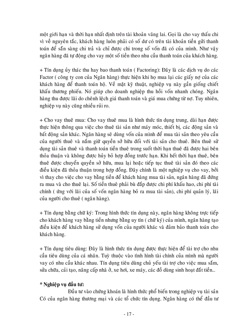 image for page Một số giải pháp hạn chế rủi ro tín dụng của các Ngân hàng Thương mại trên địa bàn Tp HCM