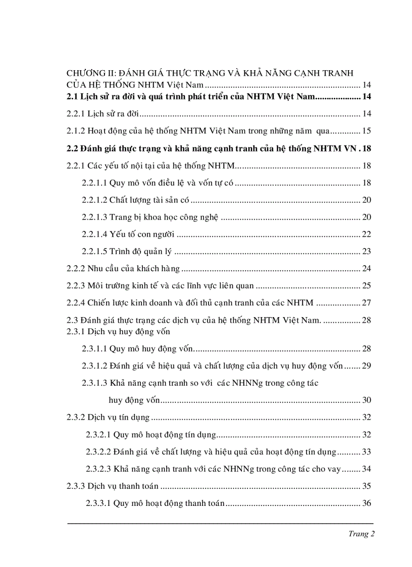image for page Một số giải pháp nhằm nâng cao khả năng cạnh tranh của hệ thống NHTM Việt Nam trong tiến trình hội nhập Quốc tế