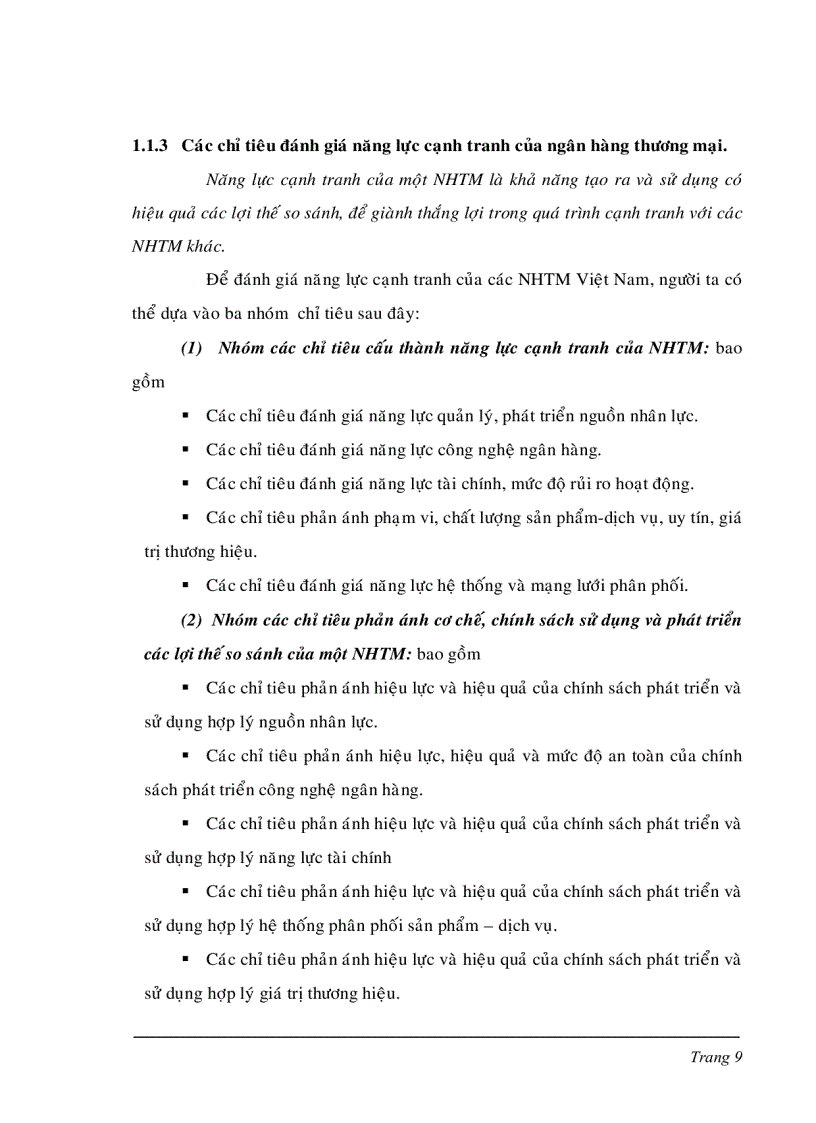 image for page Một số giải pháp nhằm nâng cao khả năng cạnh tranh của hệ thống NHTM Việt Nam trong tiến trình hội nhập Quốc tế