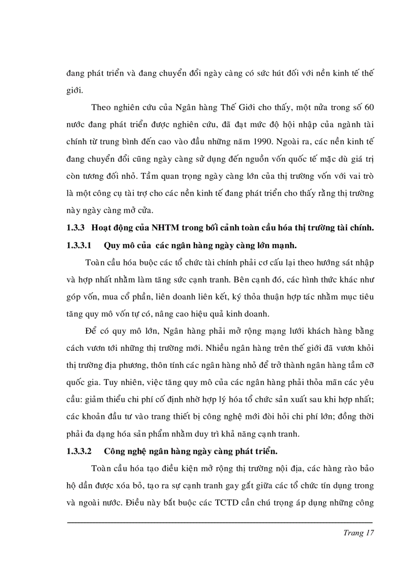 image for page Một số giải pháp nhằm nâng cao khả năng cạnh tranh của hệ thống NHTM Việt Nam trong tiến trình hội nhập Quốc tế