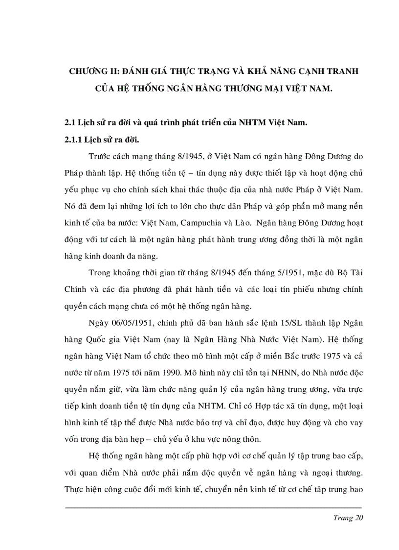 image for page Một số giải pháp nhằm nâng cao khả năng cạnh tranh của hệ thống NHTM Việt Nam trong tiến trình hội nhập Quốc tế