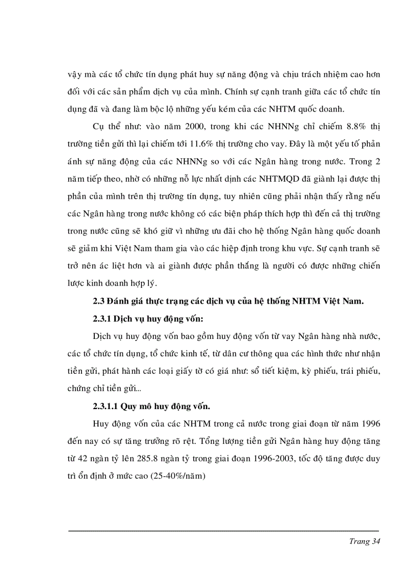 image for page Một số giải pháp nhằm nâng cao khả năng cạnh tranh của hệ thống NHTM Việt Nam trong tiến trình hội nhập Quốc tế