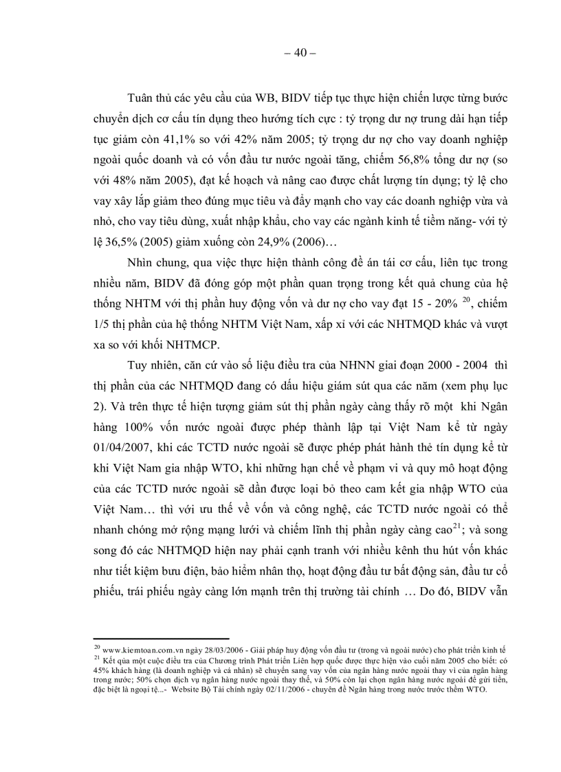 image for page Một số giải pháp nhằm nâng cao năng lực cạnh tranh của ngân hàng Đầu tư và Phát triển Việt Nam trong quá trình hội nhập