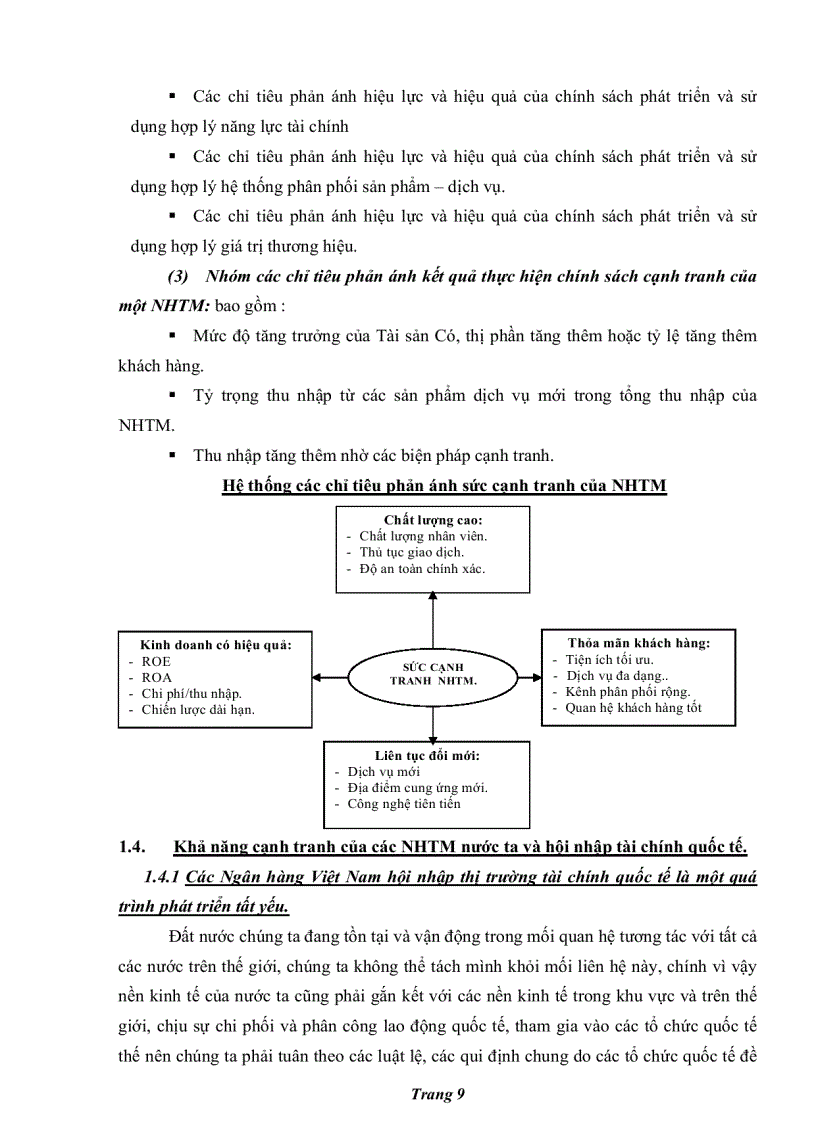 image for page Nâng cao khả năng cạnh tranh của ngân hàng Ngoại thương Việt Nam trong tiến trình hội nhập quốc tế