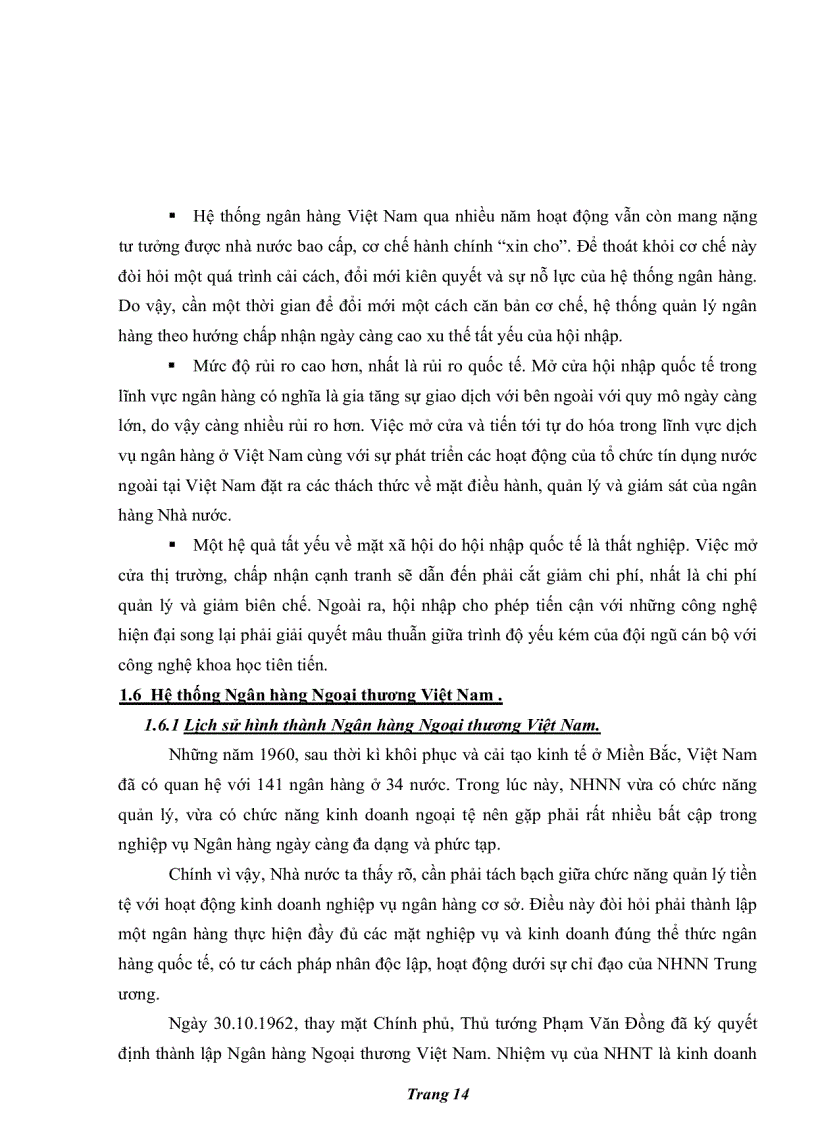 image for page Nâng cao khả năng cạnh tranh của ngân hàng Ngoại thương Việt Nam trong tiến trình hội nhập quốc tế