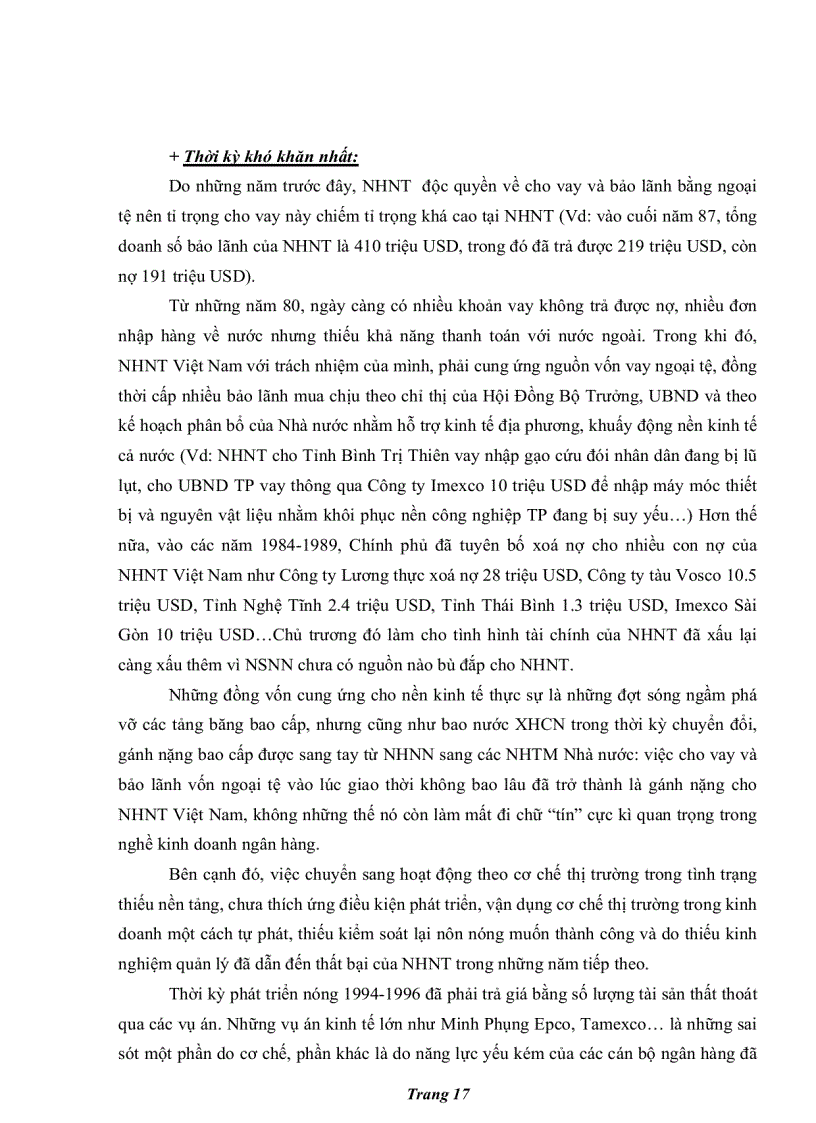 image for page Nâng cao khả năng cạnh tranh của ngân hàng Ngoại thương Việt Nam trong tiến trình hội nhập quốc tế