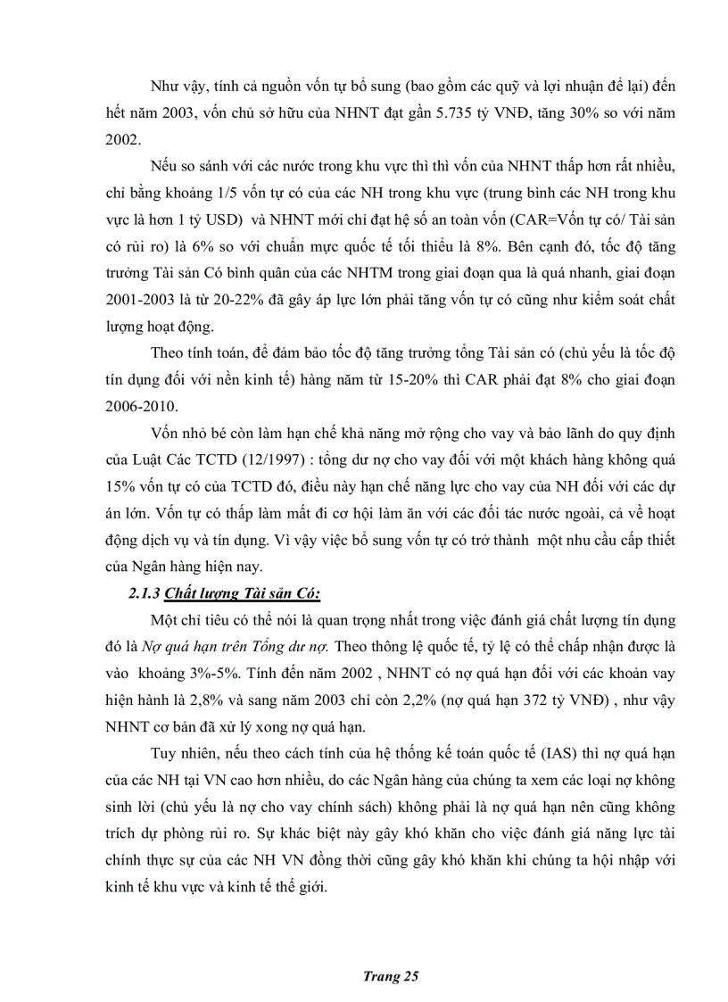 image for page Nâng cao khả năng cạnh tranh của ngân hàng Ngoại thương Việt Nam trong tiến trình hội nhập quốc tế