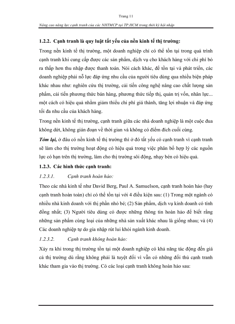 image for page Nâng cao năng lực cạnh tranh của các ngân hàng TMCP tại Thành phố Hồ Chí Minh trong thời kì hội nhập