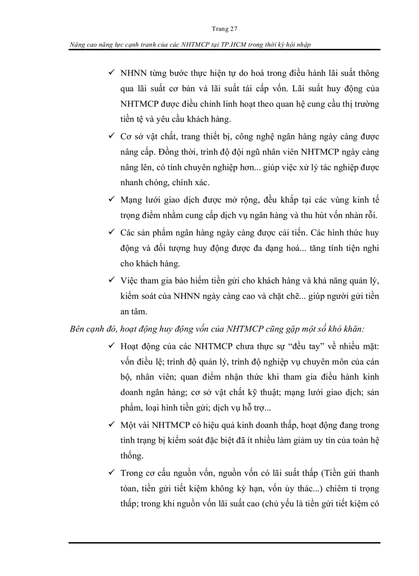 image for page Nâng cao năng lực cạnh tranh của các ngân hàng TMCP tại Thành phố Hồ Chí Minh trong thời kì hội nhập