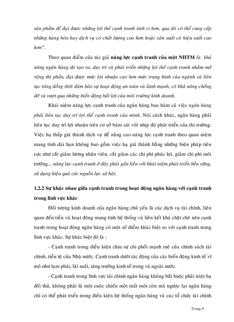 image for page Nâng cao năng lực cạnh tranh của Ngân hàng Ngoại thương Việt Nam trong hội nhập kinh tế Quốc tế