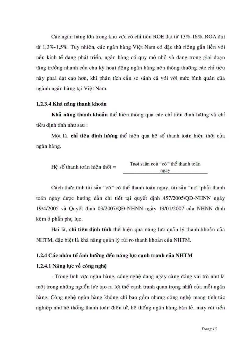 image for page Nâng cao năng lực cạnh tranh của Ngân hàng Ngoại thương Việt Nam trong hội nhập kinh tế Quốc tế