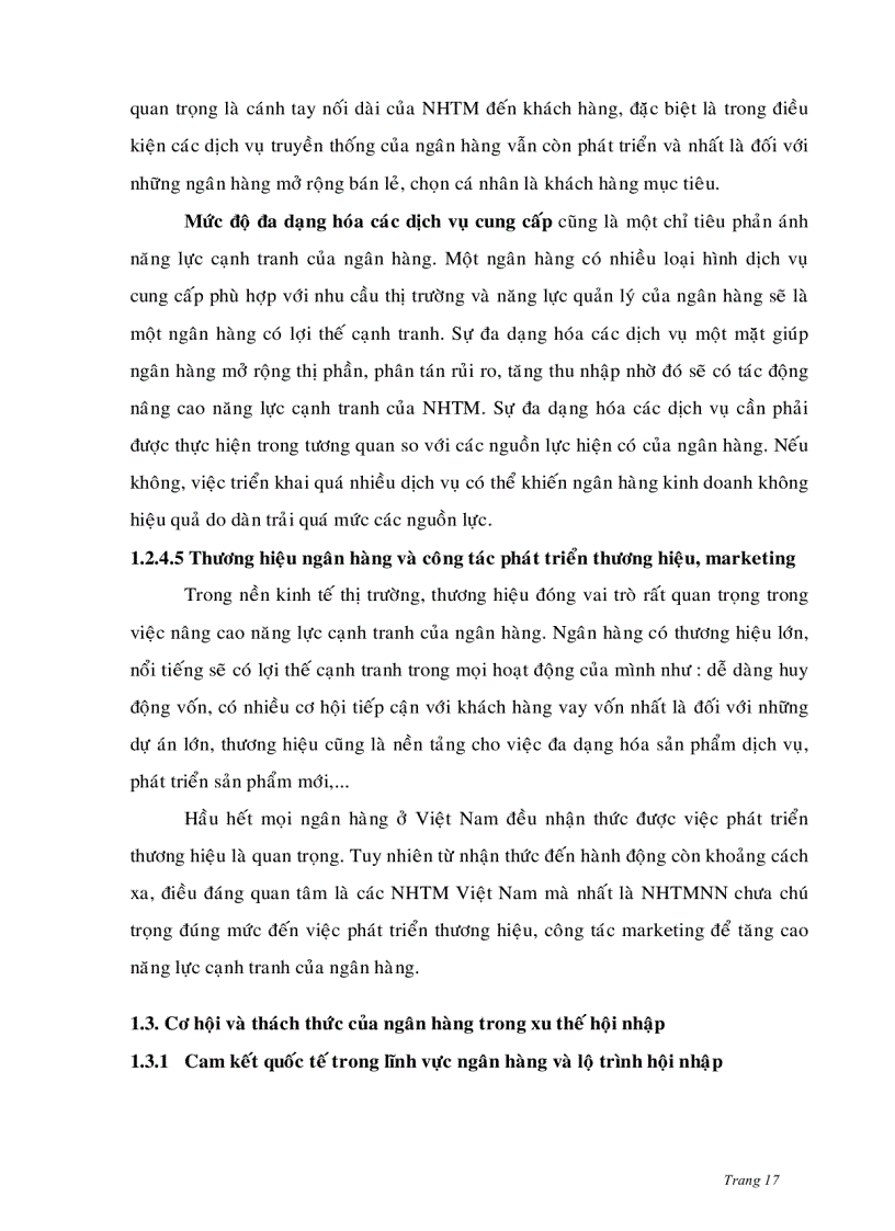 image for page Nâng cao năng lực cạnh tranh của Ngân hàng Ngoại thương Việt Nam trong hội nhập kinh tế Quốc tế